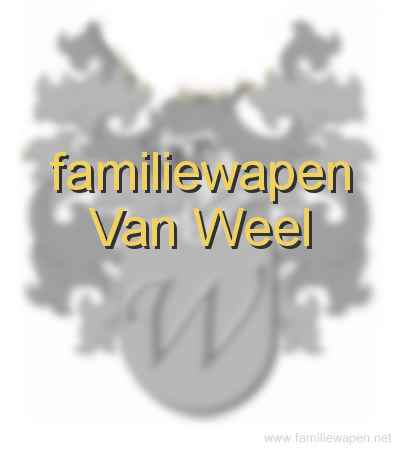 familiewapen Van Weel