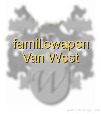 familiewapen Van West