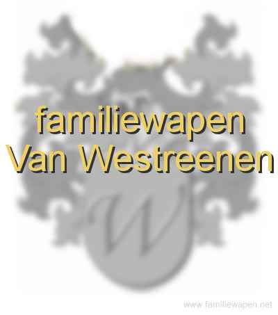 familiewapen Van Westreenen