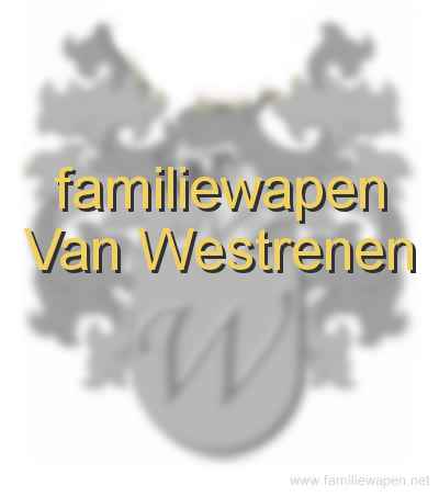 familiewapen Van Westrenen