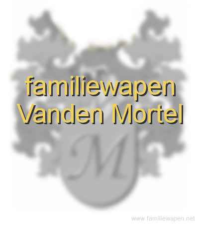 familiewapen Vanden Mortel