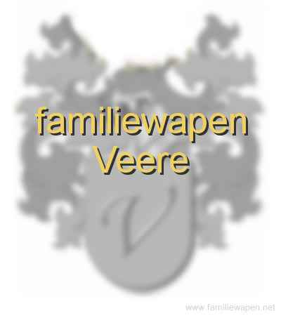 familiewapen Veere