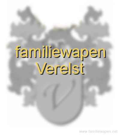 familiewapen Verelst