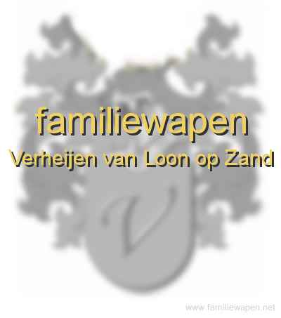 familiewapen Verheijen van Loon op Zand