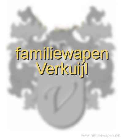 familiewapen Verkuijl