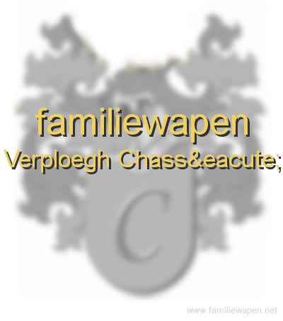 familiewapen Verploegh Chassé