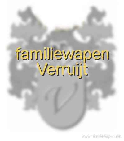 familiewapen Verruijt