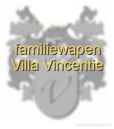 familiewapen Villa Vincentie