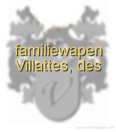 familiewapen Villattes, des