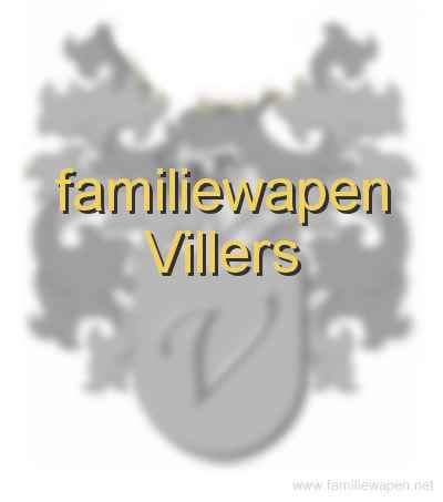 familiewapen Villers