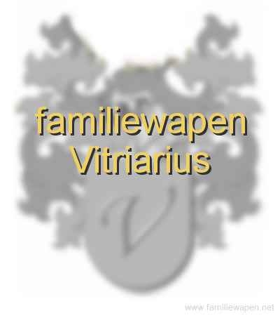 familiewapen Vitriarius