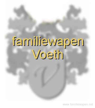 familiewapen Voeth