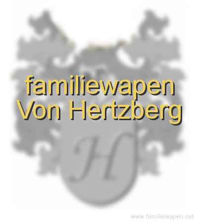 familiewapen Von Hertzberg