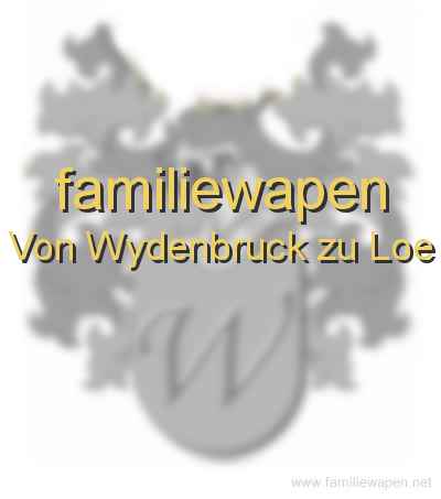 familiewapen Von Wydenbruck zu Loe