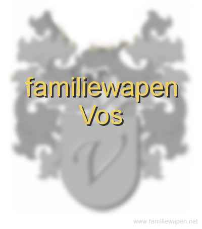 familiewapen Vos