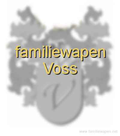 familiewapen Voss