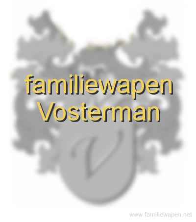 familiewapen Vosterman