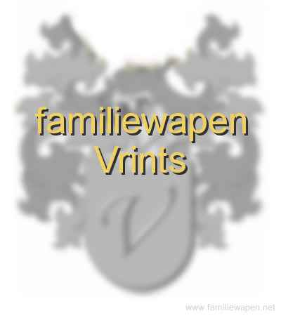 familiewapen Vrints