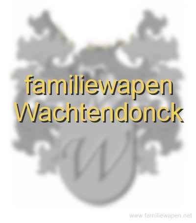 familiewapen Wachtendonck