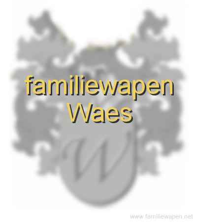 familiewapen Waes