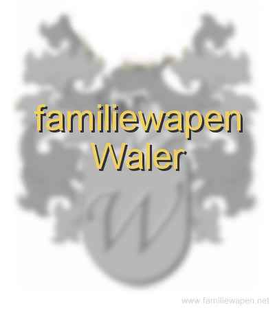 familiewapen Waler