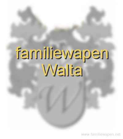 familiewapen Walta