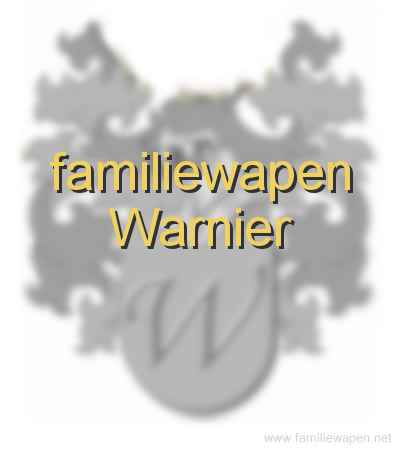 familiewapen Warnier