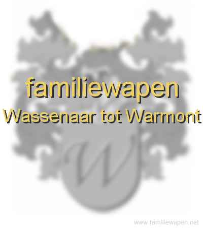 familiewapen Wassenaar tot Warmont