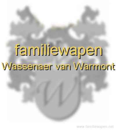 familiewapen Wassenaer van Warmont