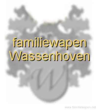 familiewapen Wassenhoven