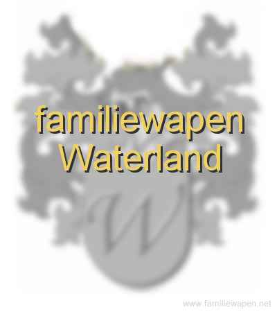 familiewapen Waterland