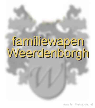 familiewapen Weerdenborgh