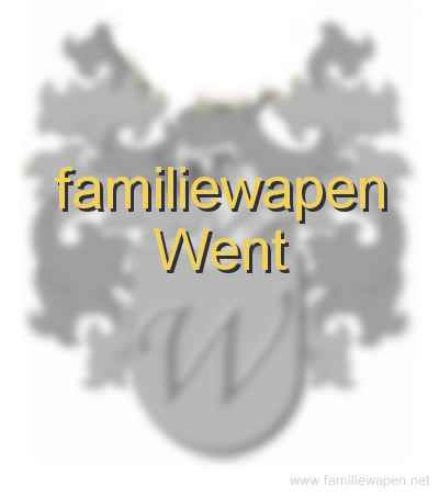 familiewapen Went