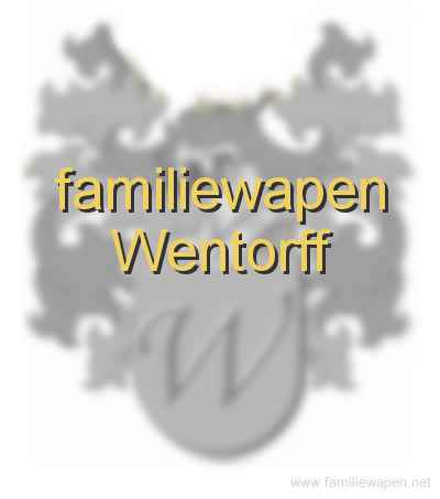 familiewapen Wentorff