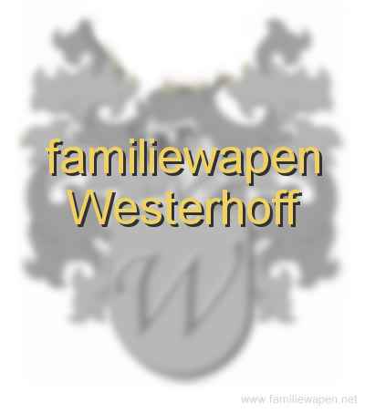 familiewapen Westerhoff