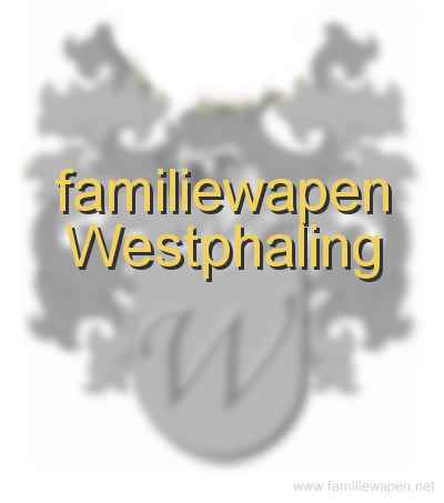 familiewapen Westphaling