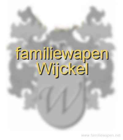 familiewapen Wijckel