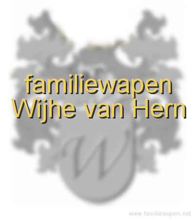 familiewapen Wijhe van Hern