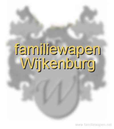 familiewapen Wijkenburg