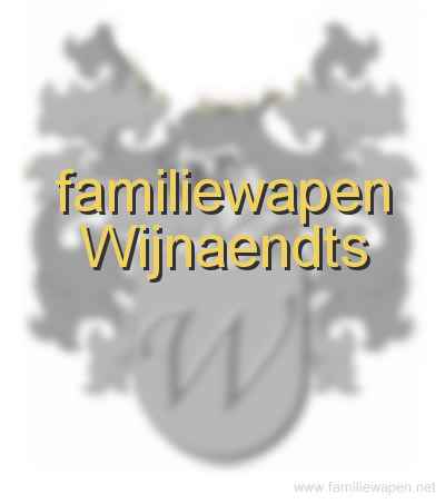 familiewapen Wijnaendts