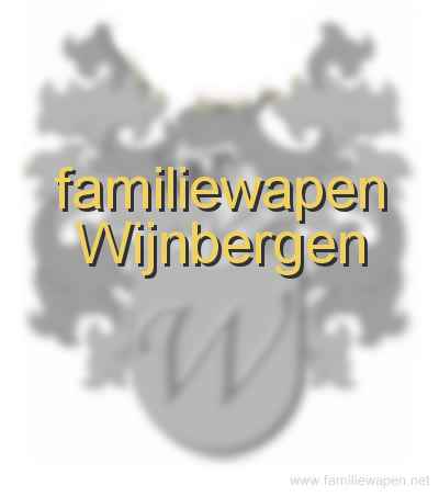 familiewapen Wijnbergen