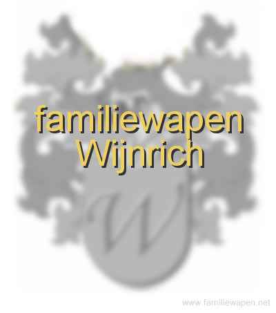 familiewapen Wijnrich