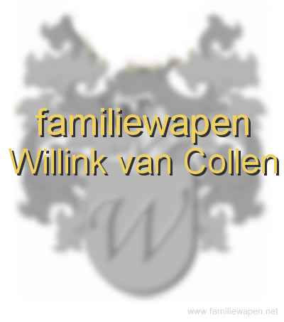 familiewapen Willink van Collen