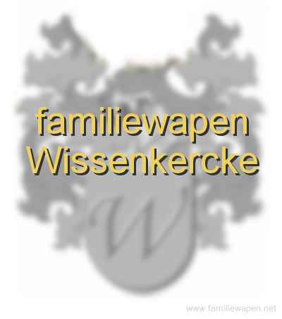 familiewapen Wissenkercke