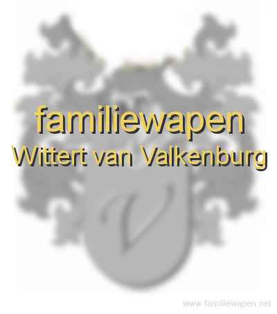 familiewapen Wittert van Valkenburg